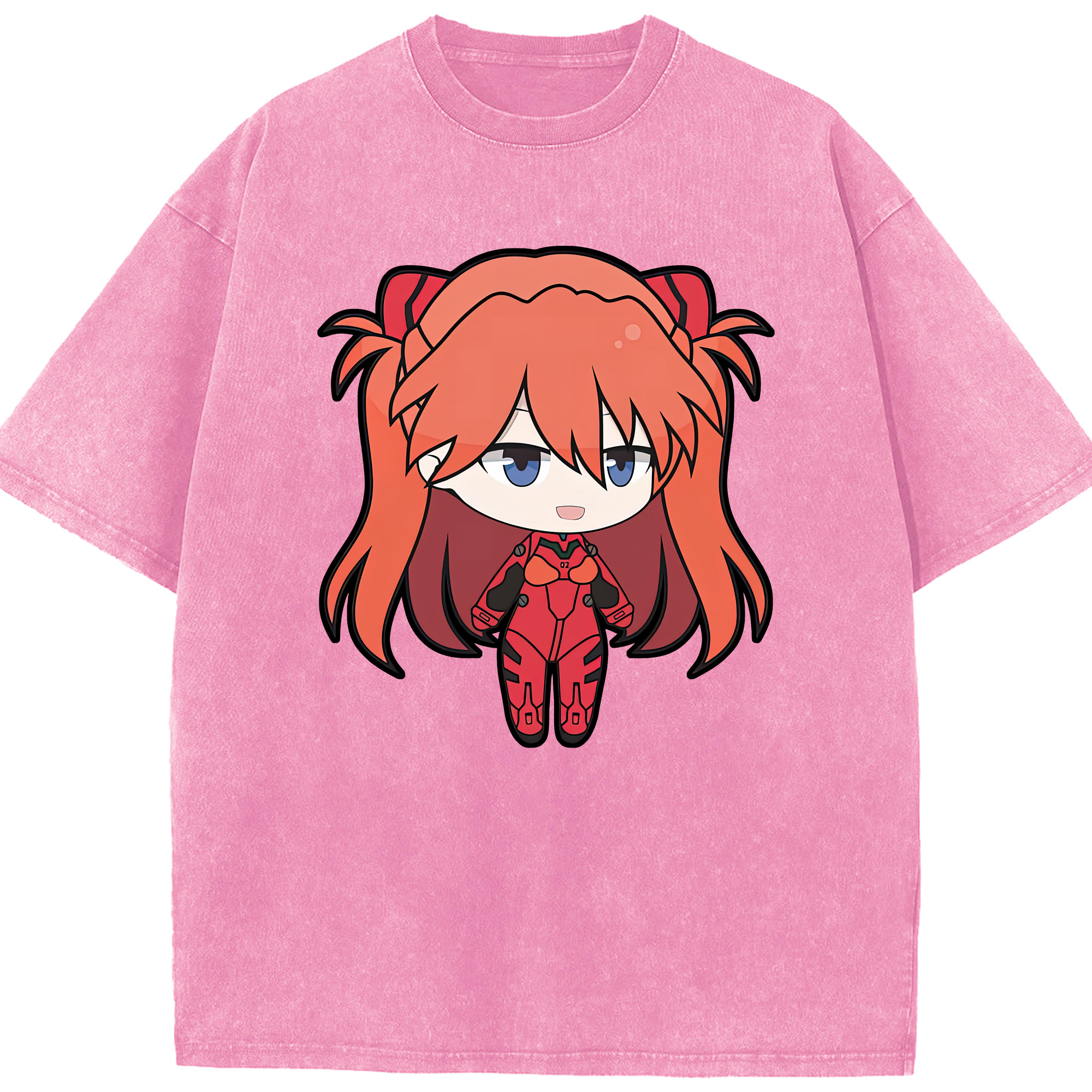 （画像用） EVA 新世紀エヴァンゲリオン 綿100% ヴィンテージ風 半袖Tシャツ（フロントプリント）